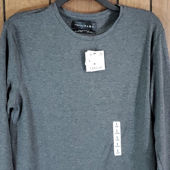 zara super slim t shirt
